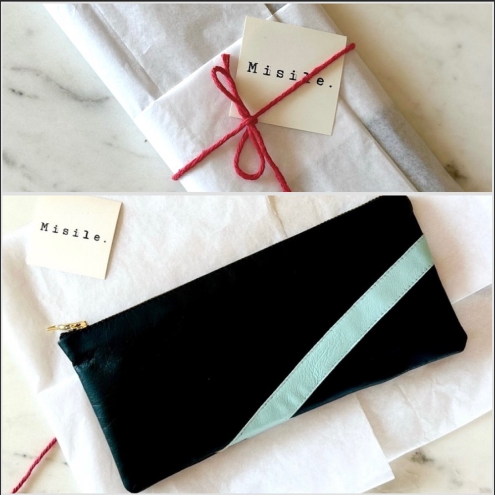 GENUINE LEATHER Wallet/Pouch -Wrapped for gifting